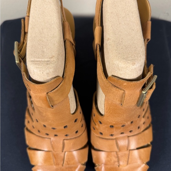 Dopamine Kork-Ease Tan Leather Mules - Picture 6 of 6